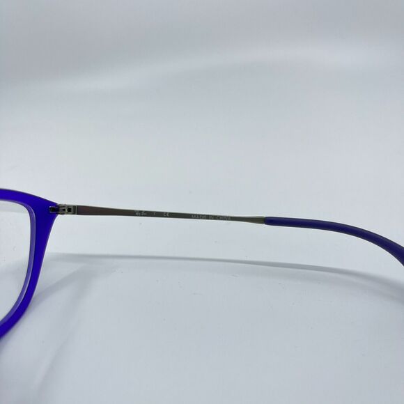 Ray Ban Women's eyeglasses Frame Purple RB7042 5470 52-14-140 H7059 - Picture 7 of 8